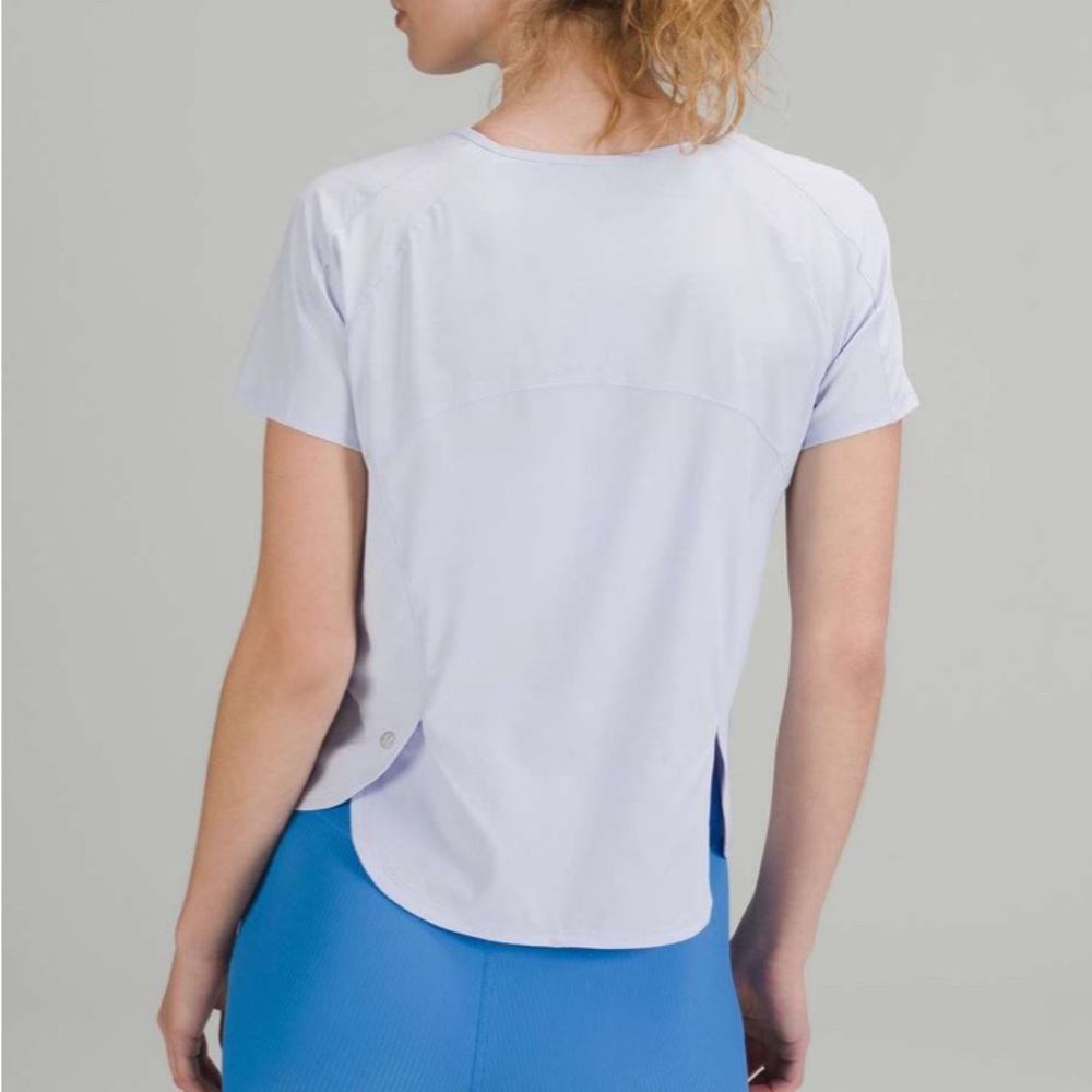 Lululemon Lightweight Stretch Running Short Sleeve, Sz 4